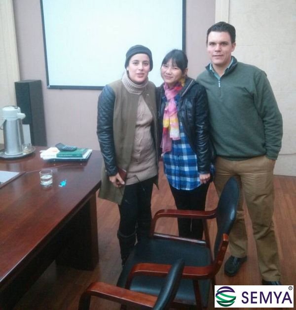 墨西哥客戶合影